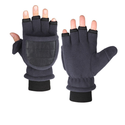 Flip Touch Screen Half Finger Gloves