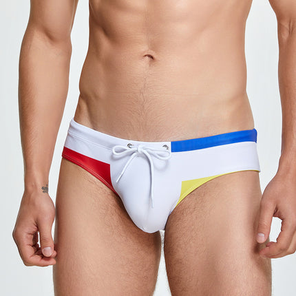 Seaside Swimming Trunks Men Briefs