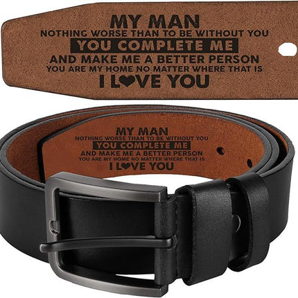 Men's Needle Buckle Belt