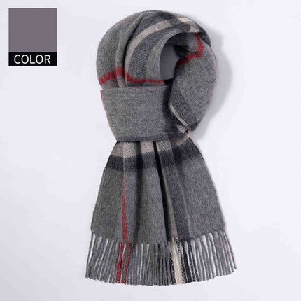 Winter New Men's Cashmere Scarve